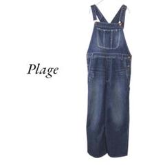 【新品】プラージュ　デニム　オーバーオール 2025年最新】plage デニム オーバーオールの人気アイテム - メルカリ
