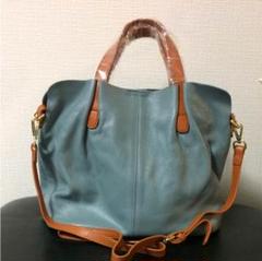 新古品　2way バッグ ショルダー 牛革