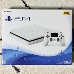 SONY PS4 ホワイト 500GB 本体+コントローラ2セット