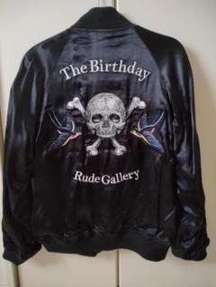 488 RUDE GALLERY Lsize マリア　音符　総柄　リバーシブル 488 RUDE GALLERY Lsize マリア 音符 総柄 リバーシブル - メルカリ