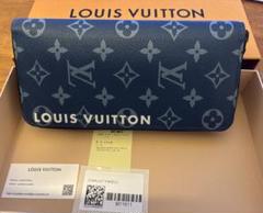 LOUIS VUITTON Z.WALLET H M ECL1 ブルー
