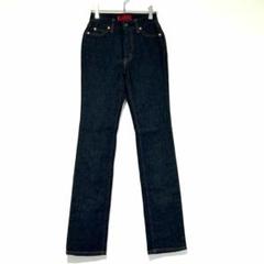 n0264【リーバイス】美品　ストレートデニムパンツ　日本製　脚長効果