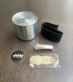 ヒルビリーポットセット シリコンバンド 木製つまみ 美品】 ヒルビリーポットセット ☆ シリコンバンド 木製つまみ