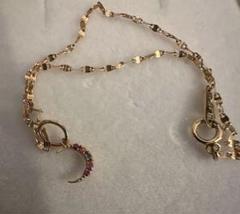 き*星様 STAR JEWELRY 月のチャーム付　ゴールド　ブレスレット ブレスレット | 月モチーフ | スタージュエリー公式オンラインストア