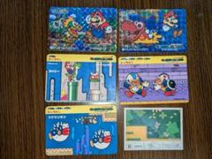 マリオワールドカード6枚セット トップサン うんどうかい
