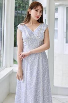 ワンピース herlipto Watercolor Floral Tiered Dress 中古・古着通販】Her lip to (ハーリップトゥ) Watercolor