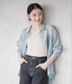 【新品タグ付き】stola. シアーシャツ（M） シアー半袖シャツ｜Stola.（ストラ）公式通販サイト