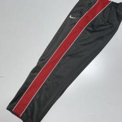 NIKE ナイキ ワンポイント トラックパンツ ラインパンツ 黒×赤 L NIKE ナイキ ワンポイント トラックパンツ ラインパンツ 黒×赤 L