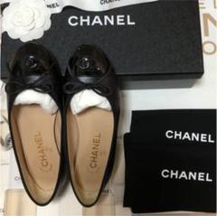 値下げ!CHANEL シャネル バレリーナ 35 黒 送料込み
