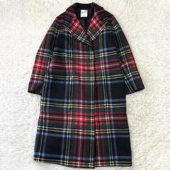 定価13万　GLOVERALL　ロキャロン　Eva ロングピーコート　極美品 定価13万 GLOVERALL ロキャロン Eva ロングピーコート 極美品