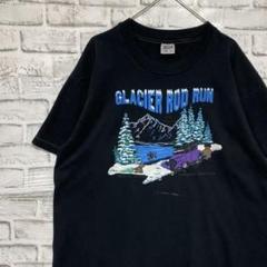 USA製90sヴィンテージTシャツ！シングルステッチ　ブラック半袖古着XL78