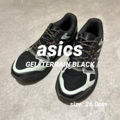【希少カラー】asics GEL-TERRAIN ゲルテレイン ブラックのサムネイル