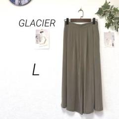 9556 GLACIER グラシア ワイドパンツ イージーパンツ L 無地