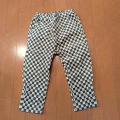 Petit Main チェック柄 ロングパンツ 110