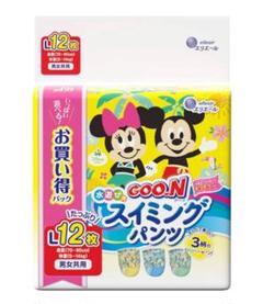 GOO.N 水遊び用スイミングパンツ Lサイズ 12枚入り