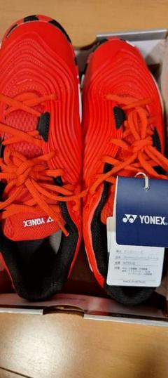 YONEX テニスシューズ レッド