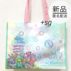 新品☆TDR限定品☆ショッピングバッグ☆カラフルハピネス