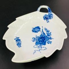 ロイヤルコペンハーゲン　サクソンフラワー　リーフディッシュ ロイヤルコペンハーゲン カップ&ソーサー□サクソンフラワー