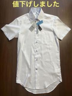 【新品未使用】RENOMA スリムフィット ボタンダウンホワイトシャツ Sサイズ
