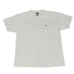 【90s】Tommy Hilfiger ワンポイントロゴTシャツ