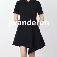 jw anderon 24ss ポロワンピ　黒　ILLITイロハ着用
