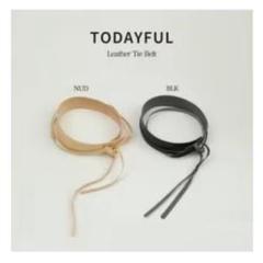 新品！！　TODAYFUL Lether Tie Beltのサムネイル