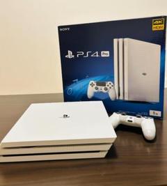 PS4 Pro ホワイト 1TB CUH-7200B コントローラ付き