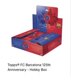 超激レア Topps®FCBarcelona 125th 即完売 バルセロナ④のサムネイル