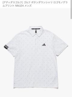 アディダス adidas ゴルフウェア ホワイト 半袖ポロシャツ
