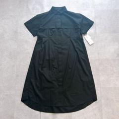22SS✨サカイ Cotton Poplin dress シャツワンピース 黒