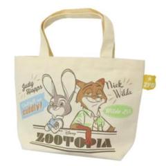 新品　ランチバッグ カラーマチ付バッグ ズートピア ディズニー ジュディ＆ニック
