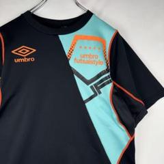 アンブロ 切替デザイン フットサルTシャツ M