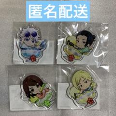 呪術廻戦 まるくじ 五条悟 夏油傑 家入硝子 缶バッジ アクキー ステッカー 呪術廻戦 まるくじ ちゃぽん アクキー 五条悟 夏油傑 家入硝子