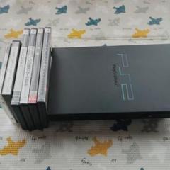 PlayStation 2 本体 SCPH-18000 ゲームソフト6本付き