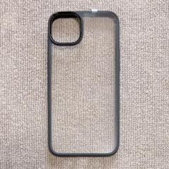 iPhone 14 pro Max ケース クリア×ブラック 耐衝撃 シンプル