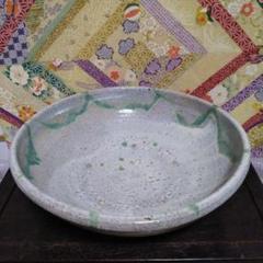 NO455 会津本郷焼二彩こね鉢鉢民芸