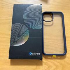 ⭐︎iPhone 14 /13 ケース 6.1インチ 両面保護カバー ブルー
