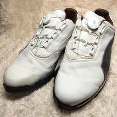 プーマPUMA　ダイヤル式ゴルフシューズ　ソフトスパイク　26.5㎝【傷汚れ有】