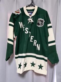 ナショナルホッケーリーグ NHL WESTERN ラガーシャツ ゲームシャツ