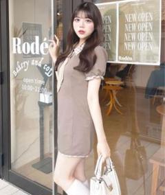 OLIVE des OLIVE 3wayドッキングミニワンピ　ネイビー 3wayドッキングミニワンピ（ワンピース）｜OLIVE des OLIVE