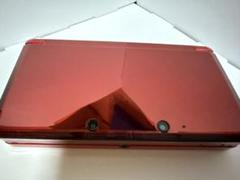 Nintendo 3DS本体 レッド タッチペン&充電器 オマケソフト付き
