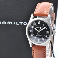 Hamilton ハミルトン H693190 カーキ 手巻 腕時計 箱、説明書付のサムネイル