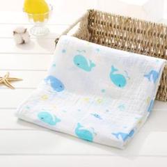【新品】大人気 モスリンコットン おくるみ くじら