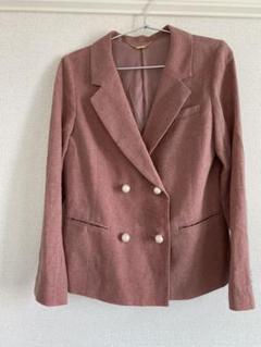 値下げLilybrown パール・ピンクジャケット コート