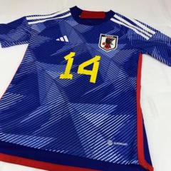 サッカー　日本代表　伊藤純也　14番　オーセンティックユニフォーム アディダス サッカー日本代表 2022 ホーム レプリカ