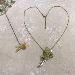 ハンドメイド ネックレス2点セット