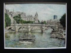 緒方 洪章 【新緑のポン・ヌフとセーヌ】 希少画集画、状態良好、新品高級額装付 2025年最新】Yahoo!オークション -緒方洪章の中古品・新品・未
