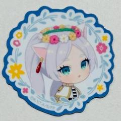 フリーレン①　トレーディングステッカー　魔法の森のフリーレン　マルイ
