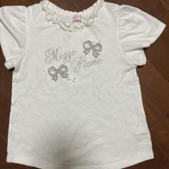 Mezzo Piano リボンプリント Tシャツ