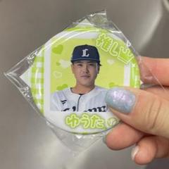 岸潤一郎 埼玉西武ライオンズ モバガチャ ミラー 缶バッジ 岸潤一郎 埼玉西武ライオンズ モバガチャ ミラー 缶バッジ